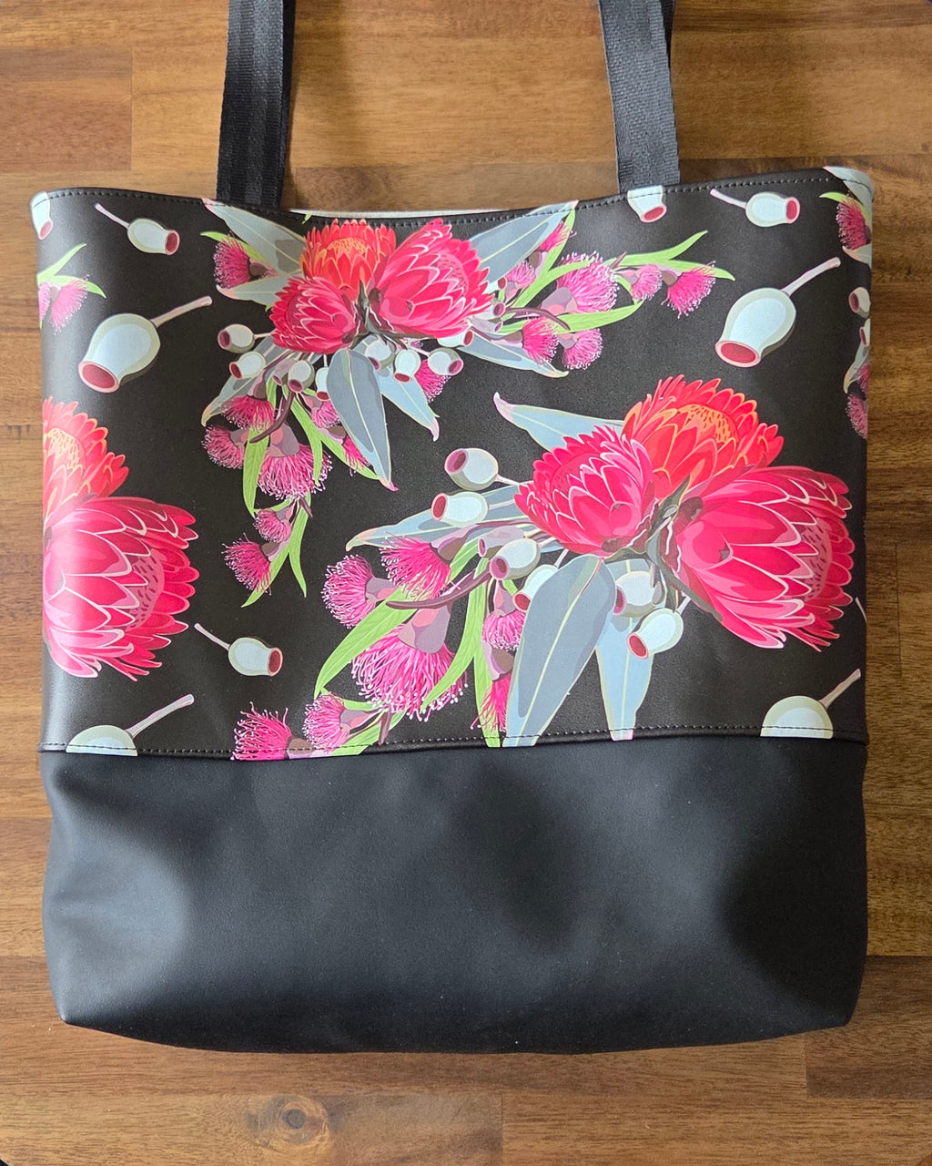 Synthetic Leather Tote Bags