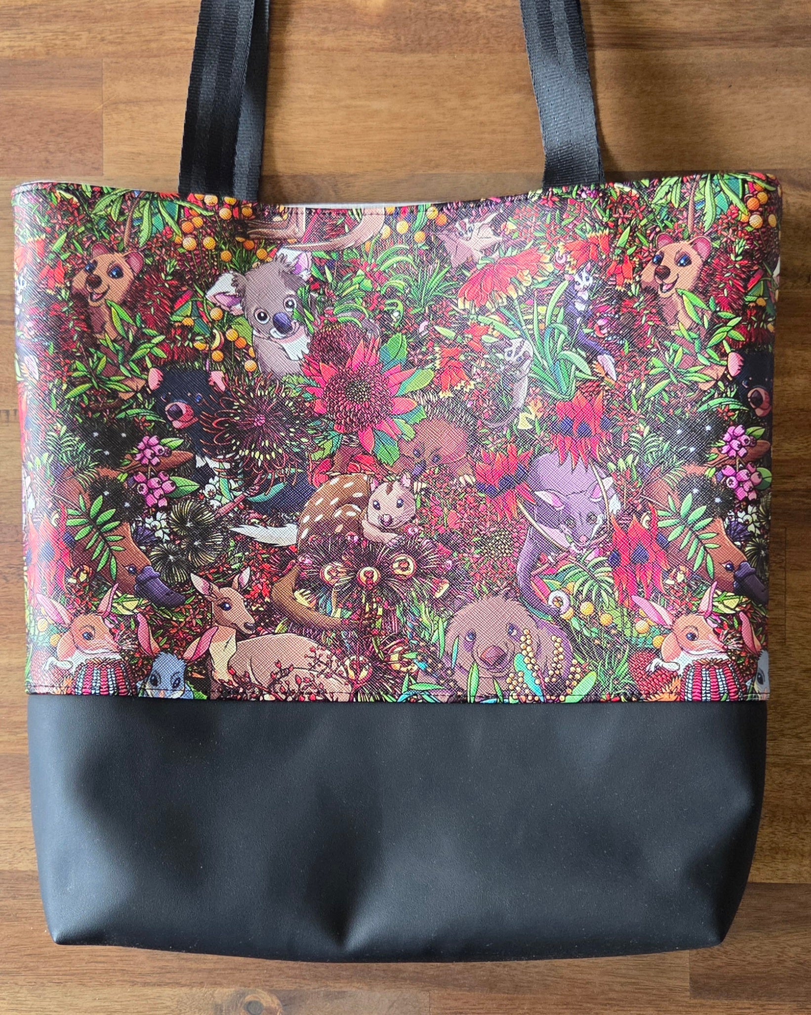 Synthetic Leather Tote Bags