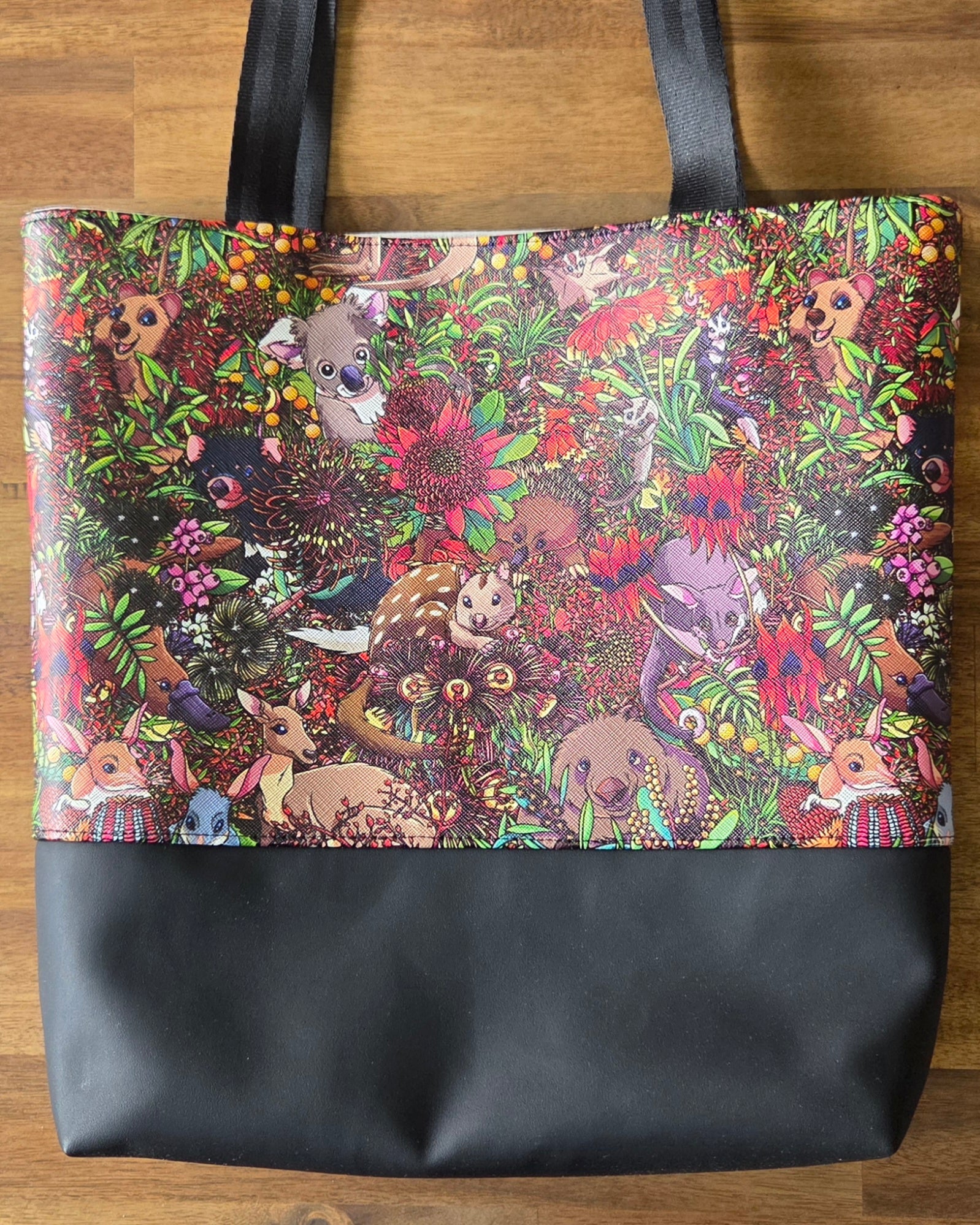 Synthetic Leather Tote Bags