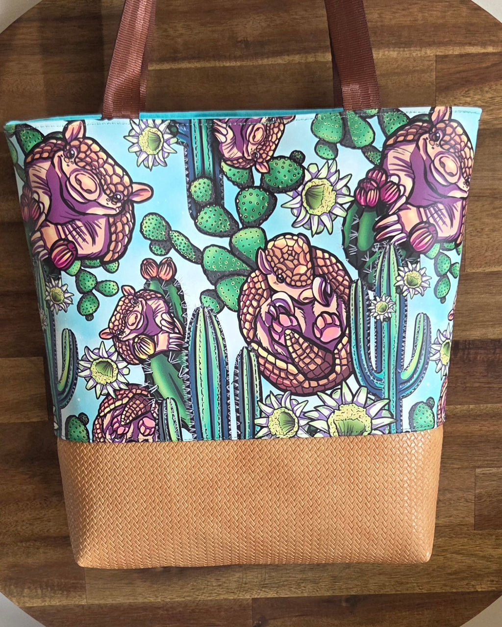 Synthetic Leather Tote Bags