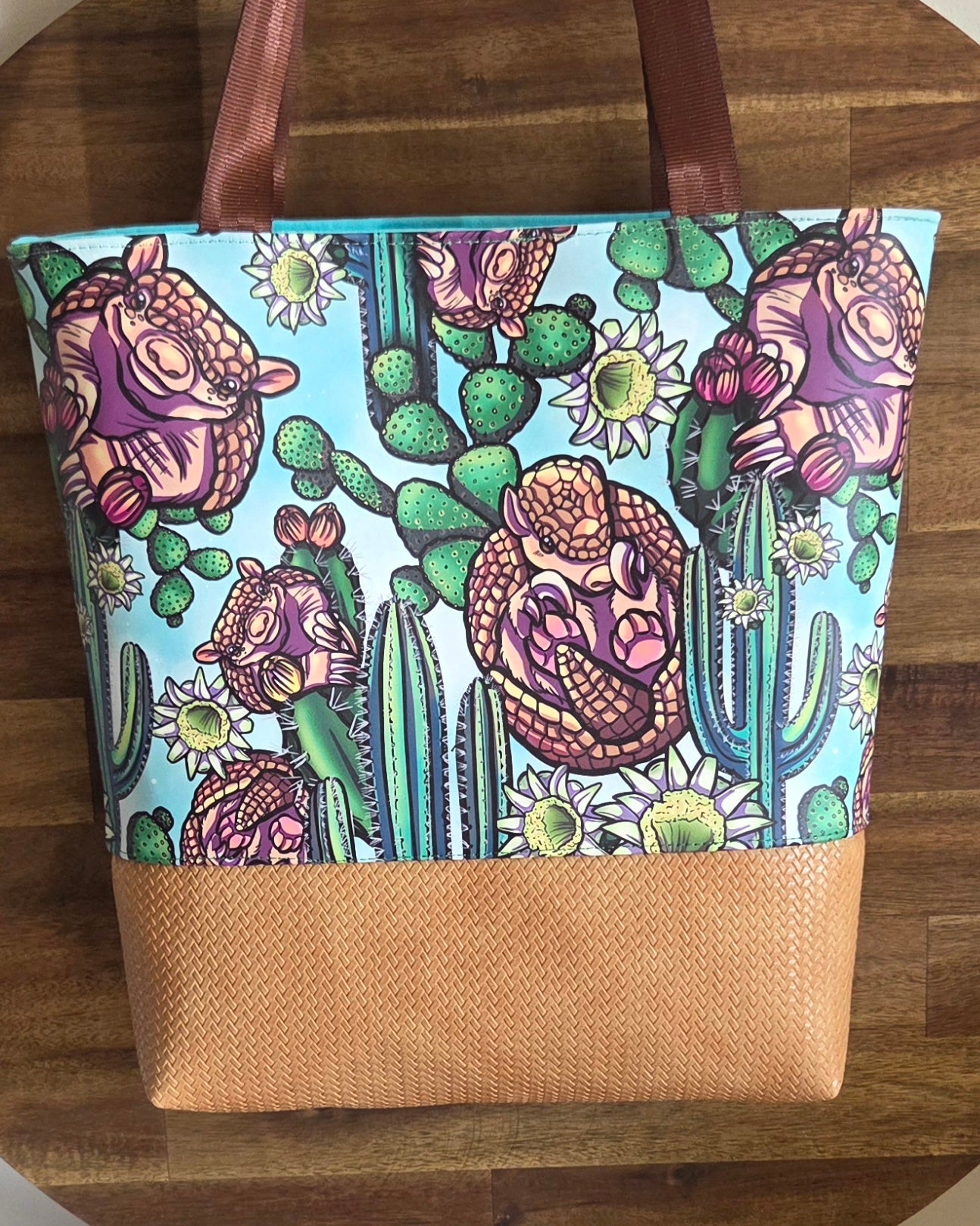 Synthetic Leather Tote Bags